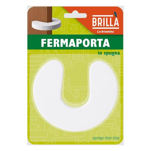 La Briantina Fermaporta BRILLÀ Spugna per sicurezza bimbi Bianco FER06728A 1 pz