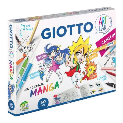Fila Kit colori GIOTTO Create Manga Art Lab F582300