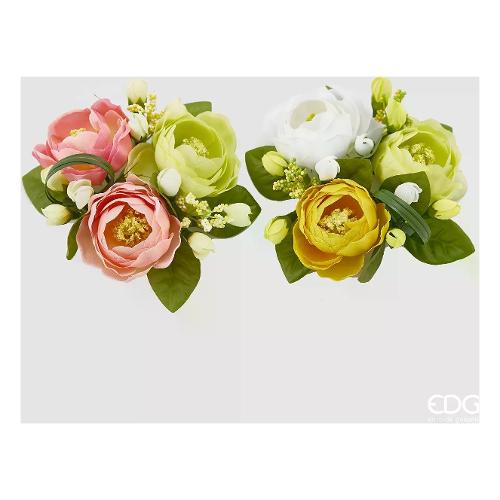 Edg Corona decorativa (12cm) Ranuncolo Assortito 214842 54