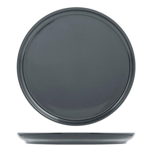 H&H Piatto frutta Stoneware (22cm) STOCCOLMA Grigio 3237803