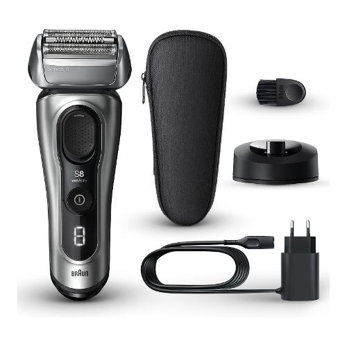 Braun Rasoio barba SERIES 8 8517S Silver e Black