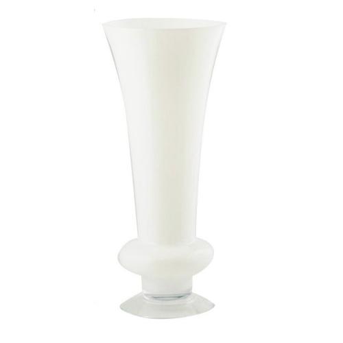 Edg Vaso Vetro (25x60cm) Anfora con base Bianco 101789 10