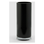 Edg Vaso cilindro H.25 D.10 Nero 104249.90