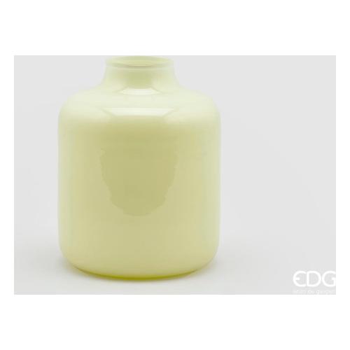 Edg Vaso Vetro (18x22cm) collo stretto NIDA Giallo 106963 22