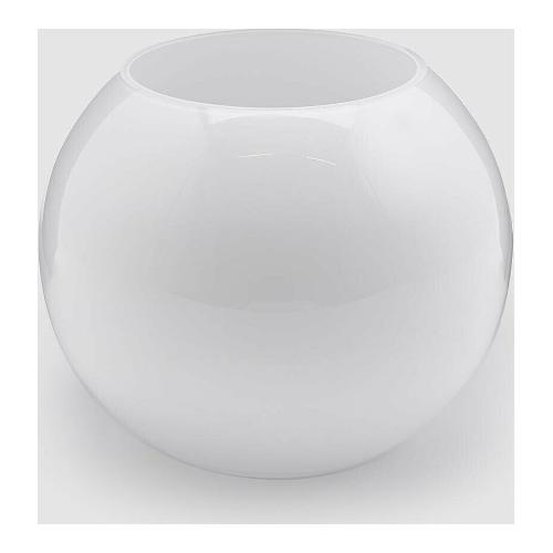 Edg Vaso Vetro (31x27cm) Sfera Bianco 107177 10