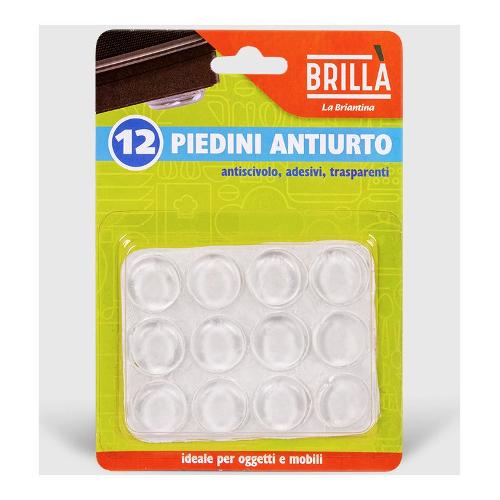 La Briantina Paracolpi adesivo 12 pz BRILLÀ Trasparente PIE05857A
