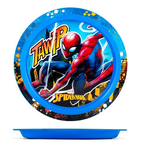 Piatto piano bimbo D. 20,5cm SPIDERMAN Blu 9934501