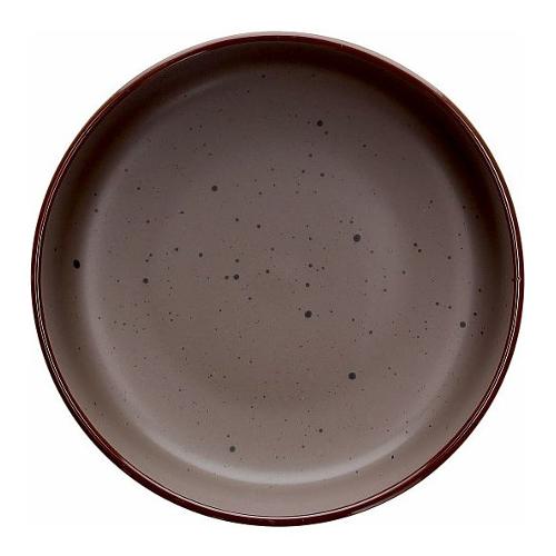 Tognana Piatto fondo Stoneware (18,5x5,5cm) Bruges URBAN Marrone UR101186001