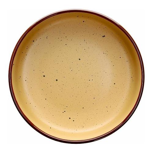 Tognana Piatto fondo Stoneware (18,5x5,5cm) Bruges URBAN Ocra UR101186003