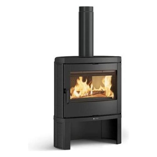 Stufa legna 8kW JENNIFER 2.0 EPS Nero antracite 4 stelle 7119614