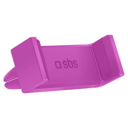 Sbs Supporto auto smartphone AIR CLIP Universal Car Holder Rosa TESUNSUPCLIPP