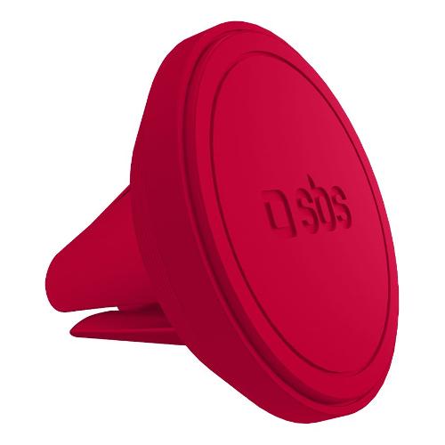 Sbs Supporto auto smartphone MAGNETIC Universal Car Holder Rosso TESUNSUPMAGR