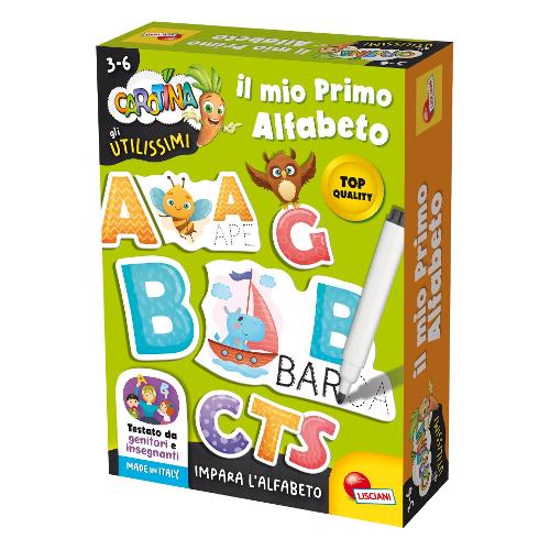 Gioco educativo CAROTINA UTILISSIMI Il mio Primo Alfabeto 102341