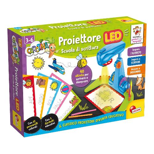 Gioco educativo CAROTINA Proiettore Scuola di Scrittura 102426