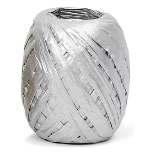 Star Nastro regalo CHRISTMAS Ovina Argento 1cm x 20m 1 pz 22074 6003