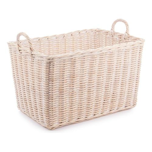 Bizzotto Cesto legna Big Sbiancato 038039702 (65x45x40 cm)