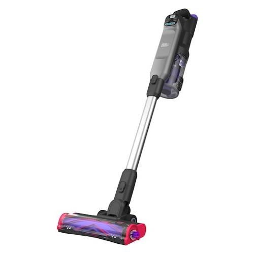 Black & Decker Scopa elettrica batteria SUMMITSERIES 4in1 Titanium e Viola BHFEA640WG