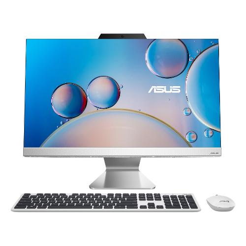 Asus All in one 23,8" A3402 White e Silver A3402WBAK WA570W CPU Intel Core i5 Ram 8GB Hd 512GB Scheda grafica Intel UHD Graphics