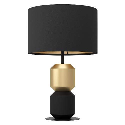 Eglo Lampada tavolo LAURIGNANO Nero e Oro (32x49cm) 390188 1 luce - E27 - Max 40W
