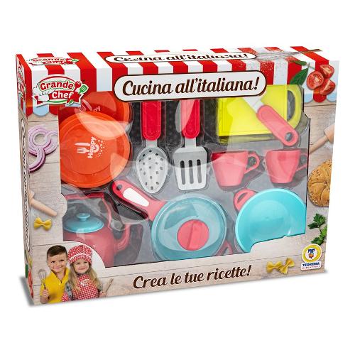 Teorema Playset Fornello con pentoline GRANDE CHEF 68583