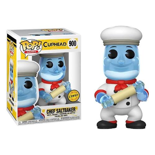 Funko POP GAMES Cuphead Chef Saltbaker with Chase 900 61418