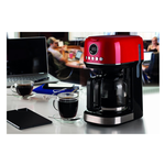 Macchina caffè americano 15 tazze MODERNA Rosso e Nero 00M139600AR0