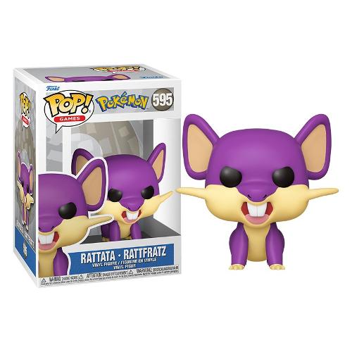 Funko POP GAMES Pokemon Rattata 595 74632
