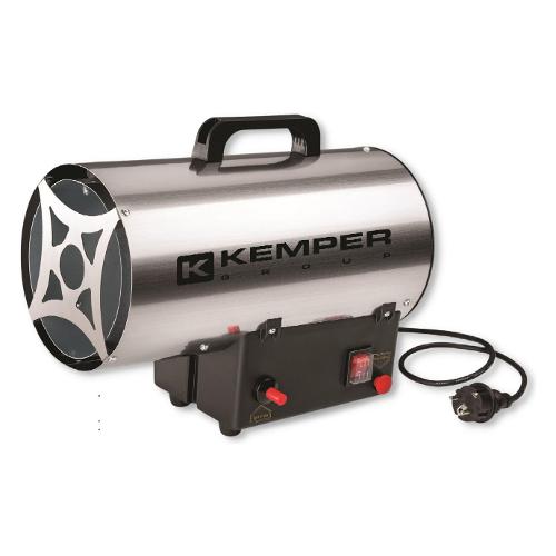 Kemper Generatore aria calda 10 Kw H Inox e Black 65311INOXN