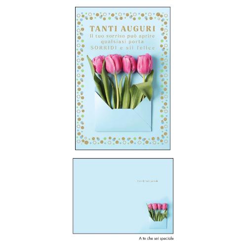 Marpimar Biglietto auguri compleanno (11,8x16,8cm) GVC35