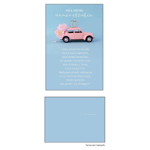 Marpimar Biglietto auguri Anniversario matrimonio (11,8x16,8 cm) GVC88