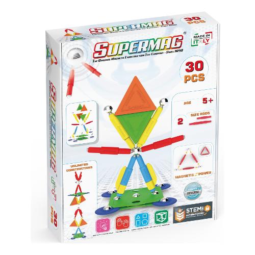 Supermag Set Muticolor ( 30 pz ) PROJECTS 5a+ 0650