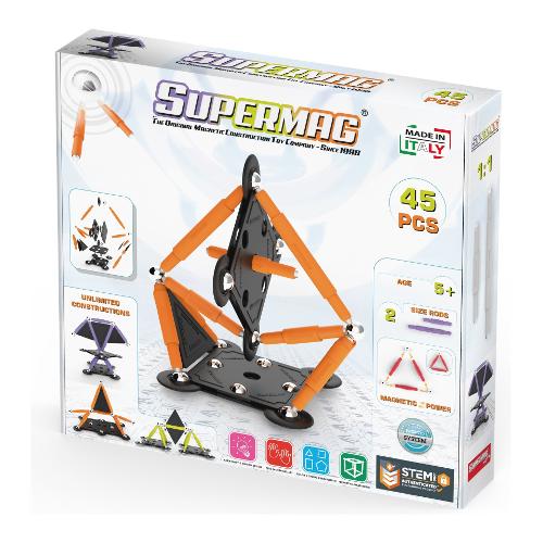 Supermag Set Tecnicolor ( 45 pz ) PROJECTS 5a+ 0654