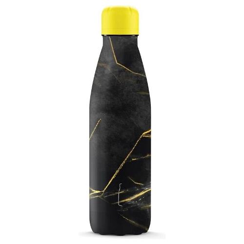 Bottiglia termica 500ml THE STEEL BOTTLE Black 26 Marble Nero