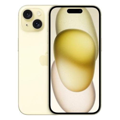 Apple Smartphone 6,1" IPHONE 15 5G Yellow ( 128GB Ram 6GB 3349mAh ) MTP23QL A