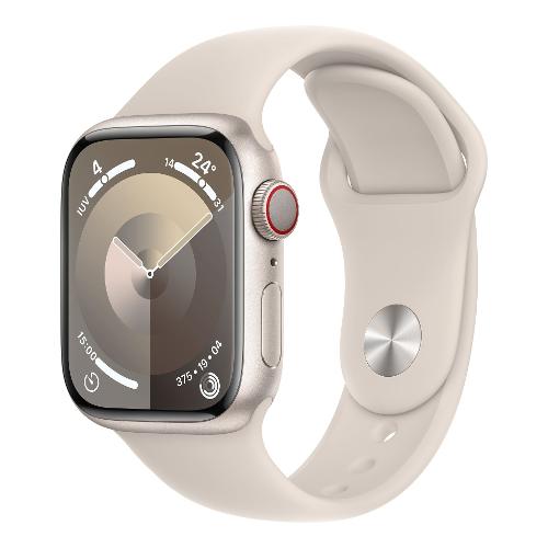 Apple Smartwatch WATCH SERIES 9 Alluminio GPS + Cellular Starlight 41 mm MRHP3QL A