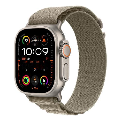 Apple Smartwatch ( OLED ) WATCH ULTRA 2 eSIM Titanio GPS + Cellular Loop Olive 49 mm MREY3TY A