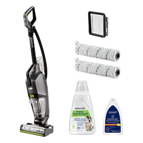 Bissell Lava pavimenti a vapore CROSSWAVE Hydrosteam Pet Pro Grigio 3528N