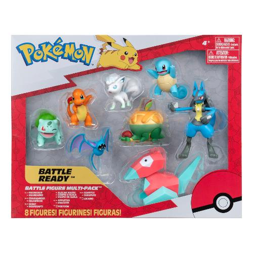 Set 8 personaggi Battle Ready POKEMON PK070300