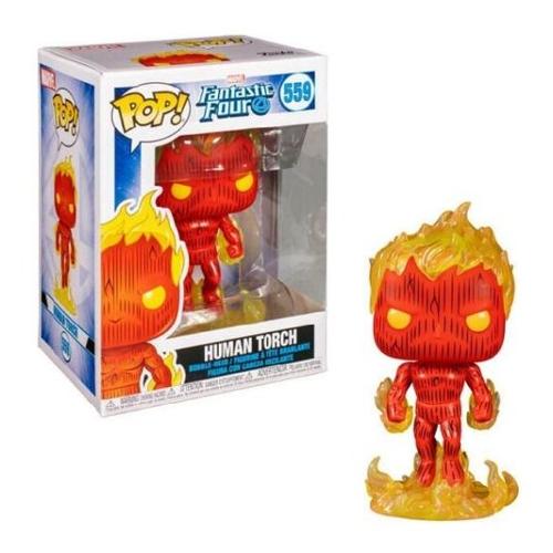 Funko POP HEROES Marvel Fantastic 4 Human Torch 559 44987