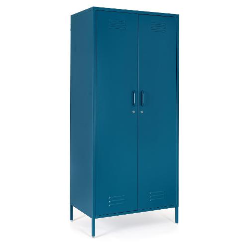 Yes Everyday CAMBRIDGE Armadio 2 Ante battenti Blu (80cm) Mobile KIT