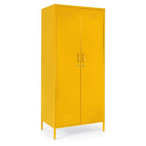 Yes Everyday CAMBRIDGE Armadio 2 Ante battenti Giallo (80cm) Mobile KIT