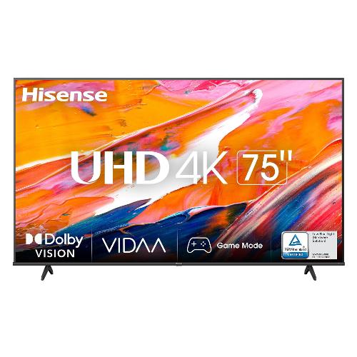 Hisense Tv 75" ( LED ) Vidaa U A6 SERIES Smart TV UHD Black 75A69K