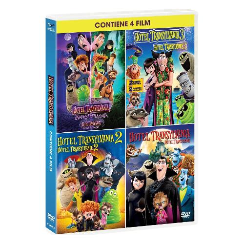 Eagle Pictures DVD Hotel Transylvania #01-04 (4 Dvd) - Derek Drymon, Jennifer Kluska, Genndy Tartakovsky 871346EVDO