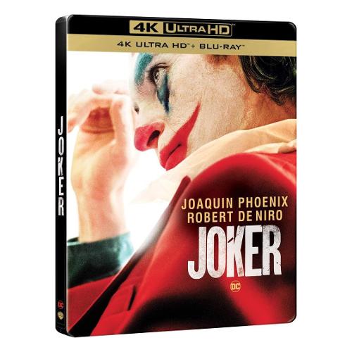Warner Entertainment Blu Ray 4K Joker (Steelbook) (4K Ultra Hd+Blu-Ray) - Todd Phillips 1000831019