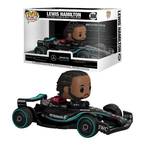 Funko POP RACING F1 Lewis Hamilton Deluxe Car 308 75797
