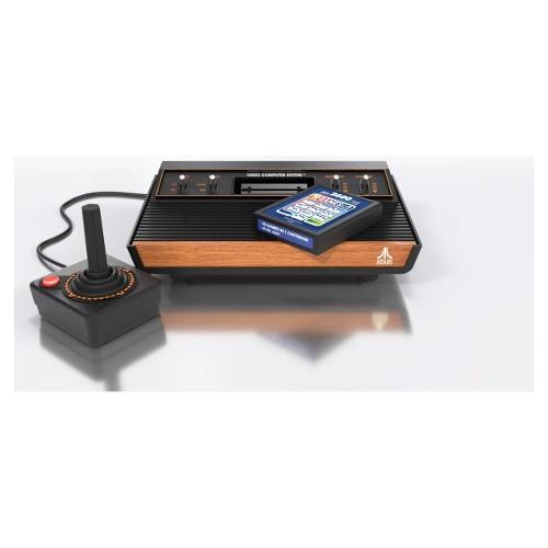 Retro Games Ltd Console vintage RETRO GAMES Atari 2600+ Cartridge 10 Games in 1 Black 1115826