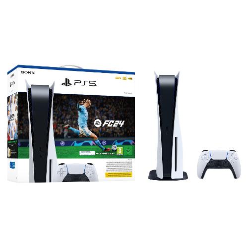 Sony Interactive Console videogioco PLAYSTATION 5 825Gb + FC 24 White 1000040026