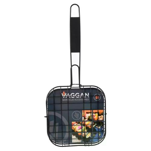 Vaggan Griglia barbecue Hamburger acciaio antiaderente (21x21cm) C83500340
