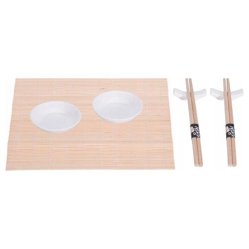 Koopman Set sushi 7 pz Porcellana EXCELLENT HOUSEWARE Assortito 278000190