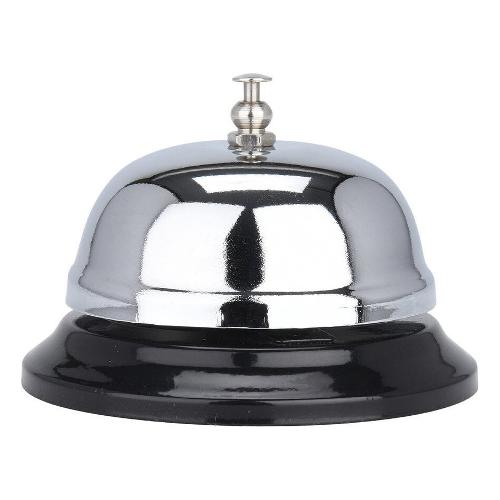 Koopman Campanello da tavolo (8,5x6cm) Cromo lucido C37008410